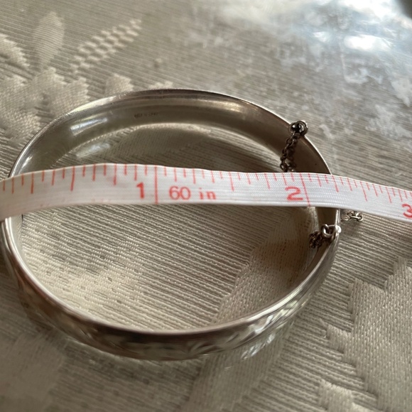 Vintage Sterling Silver Bracelet - Picture 5 of 6